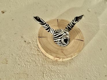 Muurbeeldje Zebra (3)